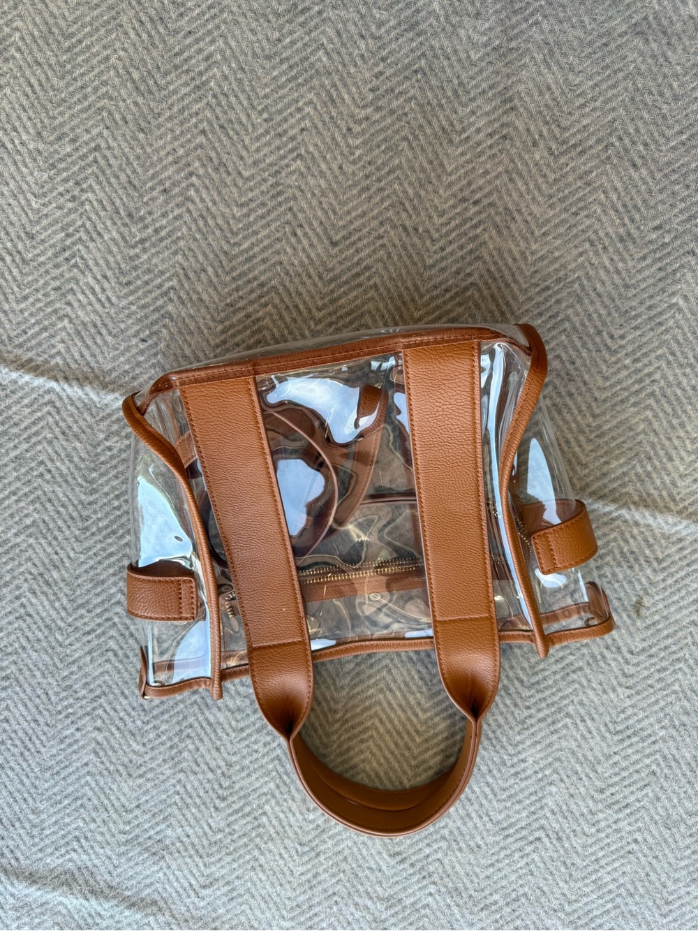 “A new day” stadium tote bag - Picture 3 of 3